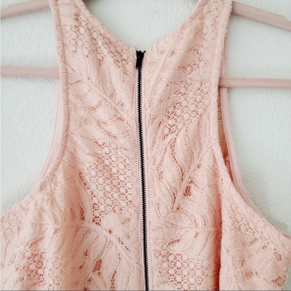 Revolve Lovers + Friends Caspian
Sleeveless Lace Dress Pink Medium - Picture 6 of 10
